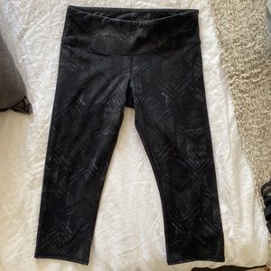 Alo airbrush legging cropped size small